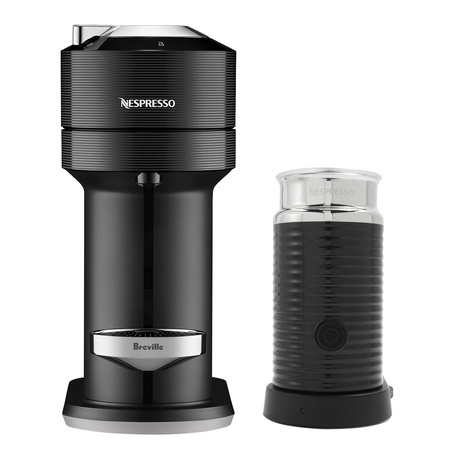 NespressoVertuo Next Premium Coffee and Espresso Machine by Breville with Milk Frother, Black, Small