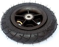 Vista 2 de Rueda de inflado de scooter de 5.906 in con cubo de aleación de aluminio Neumático de 6 pulgadas con tubo interior Scooter eléctrico Neumático