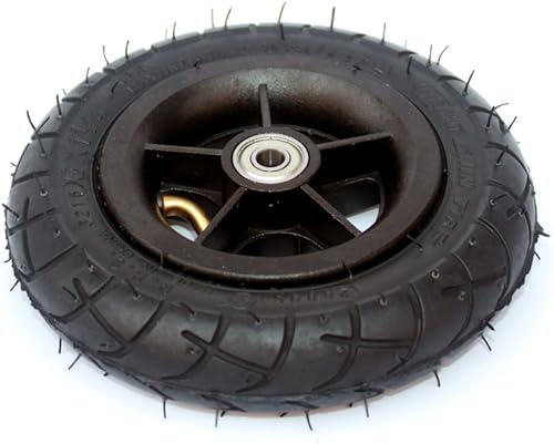 Miniatura 2 de Rueda de inflado de scooter de 5.906 in con cubo de aleación de aluminio Neumático de 6 pulgadas con tubo interior Scooter eléctrico Neumático