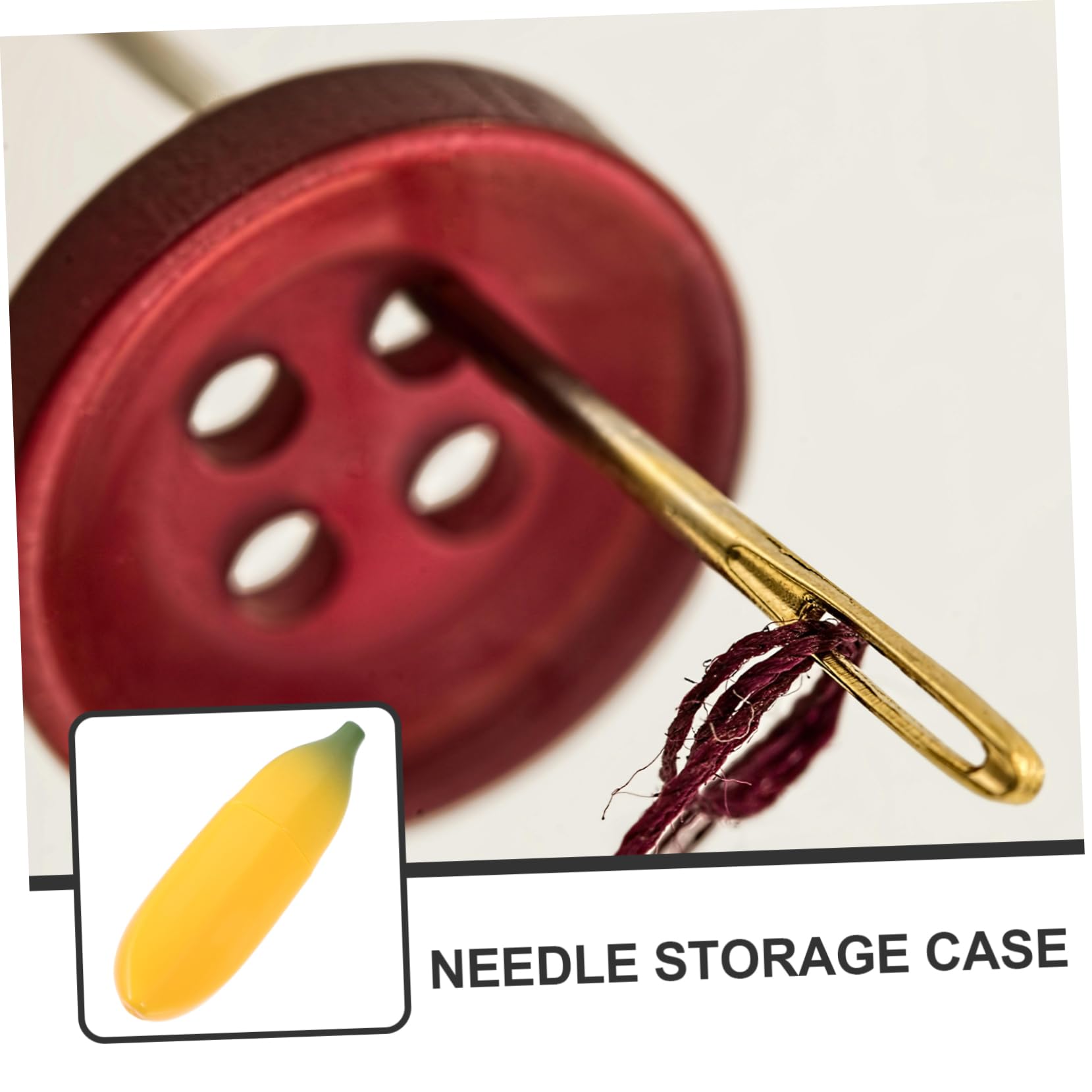 Holibanna Embroidery Needle Container 3pcs Sewing Needle Holder Plastic Needle Storage Box Portable Stylish for Craft Lovers