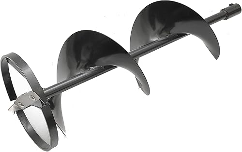 Miniatura 1 de ToolTuff - Agosto de hielo de 11.8in con perno en cuchillas para eje de 0.7in con cubierta protectora