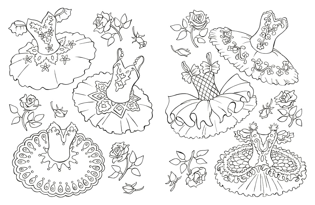 The Ballet Colouring Book