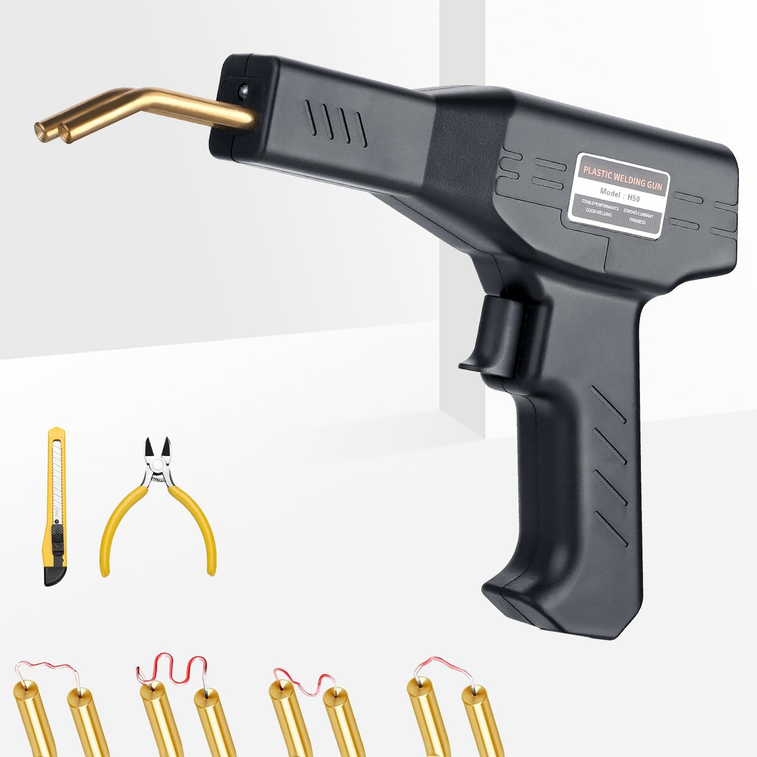 Firelex Staple Plastic Welding 50w Hot Staple Gun Welding Car Bumper Crack Repair Kit Hot Stapler Heating Plastic Repairing Welder Machine with 4 Types of Staples for Home Automotive 3D Print Repair (B0BHS73Z5H) Amazon Price History, Amazon Price Tracker