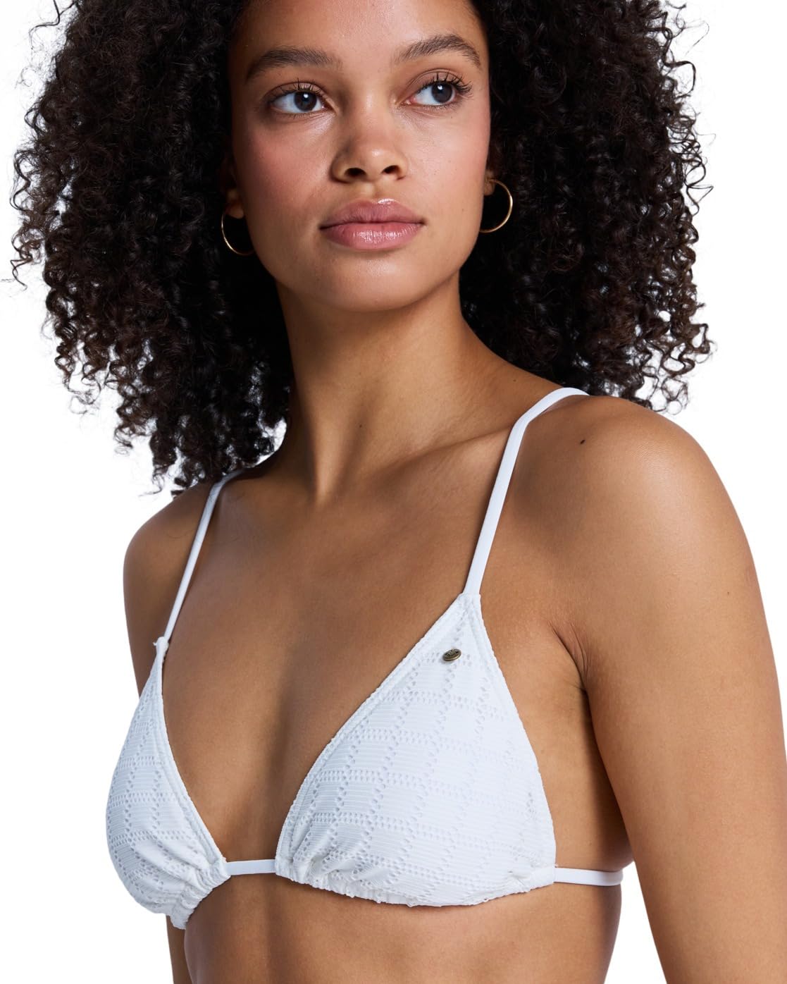 Roxy Island Set - Bikini Triangular - Mujer - Blanco.