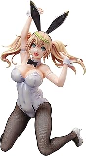 FREEing Phantasy Star Online 2 ES: Gene (Bunny Version) 1:4 Scale PVC Figure, Multicolor