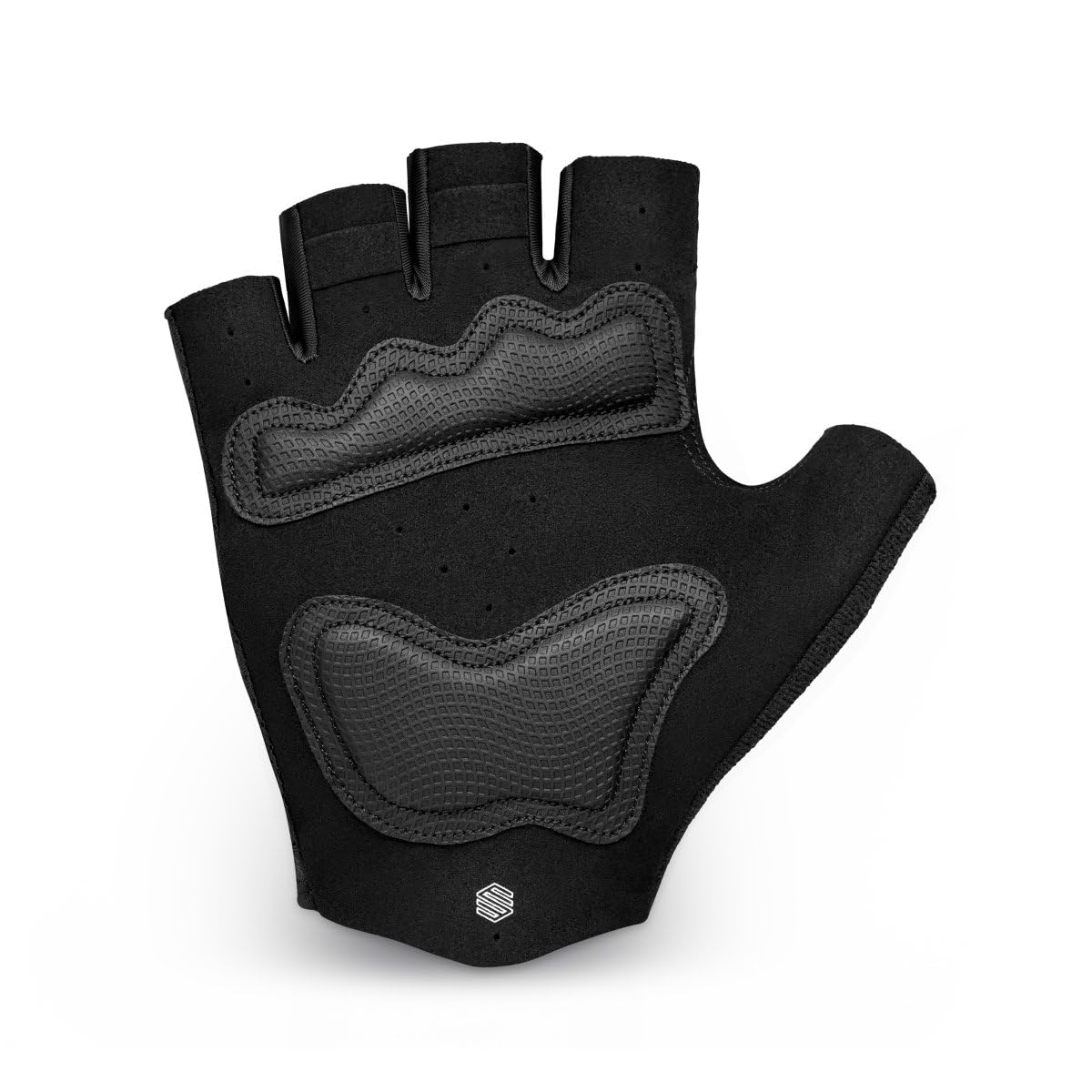 SIROKO Guantes Cortos de Ciclismo niños K-Core Beartooth Black Negro