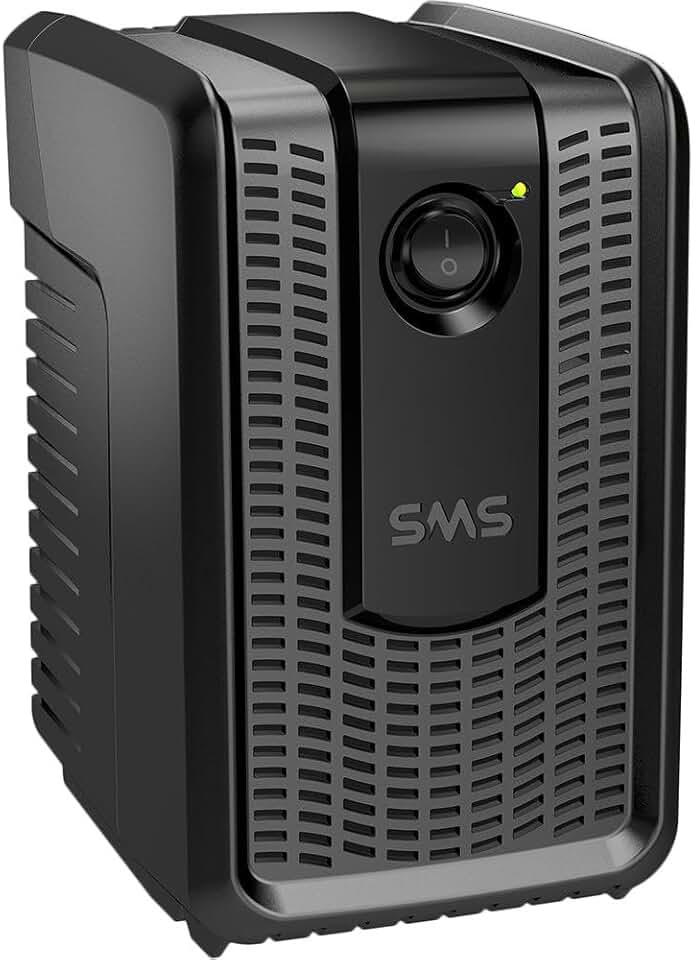 Estabilizador SMS Revol Speedy vl 500VA Bivolt-115-16620, Preto