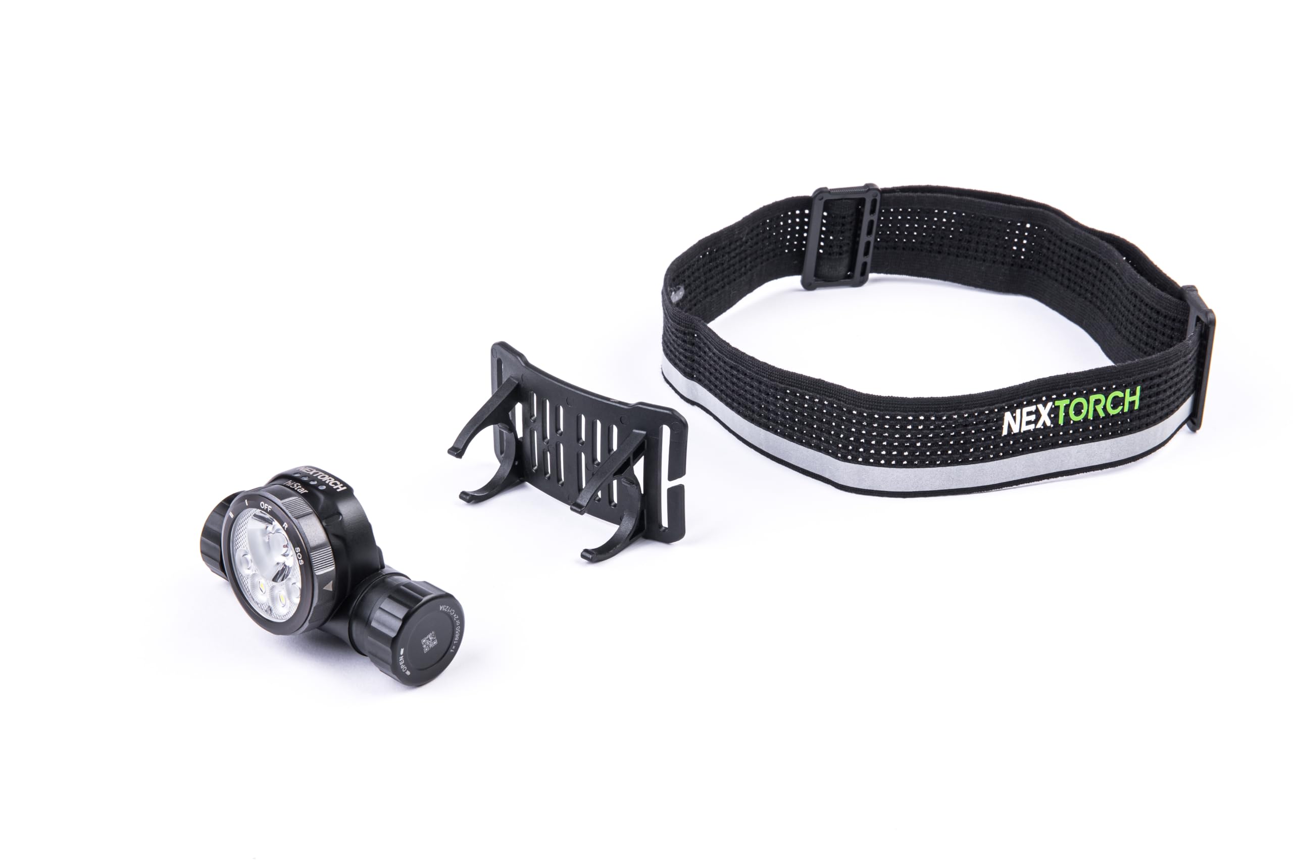 NEXTORCH hiStar - Ultraleichte, wiederaufladbare LED-Stirnlampe mit 2300 Lumen, 256m Leuchtweite und mehreren Lichtquellen