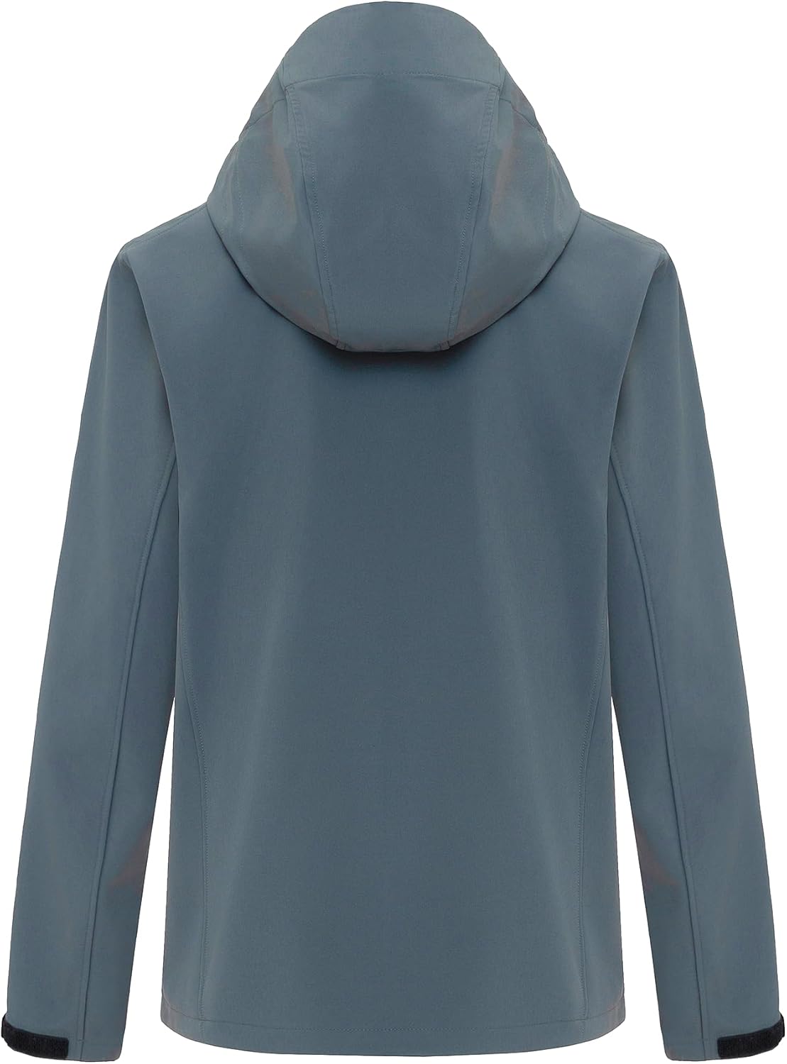 Gash Hao Mens Lightweight Softshell Waterproof Jacket Hooded Fleece Lined Warm Rain Hiking Outdoor Jacket Windbreaker - Image 2