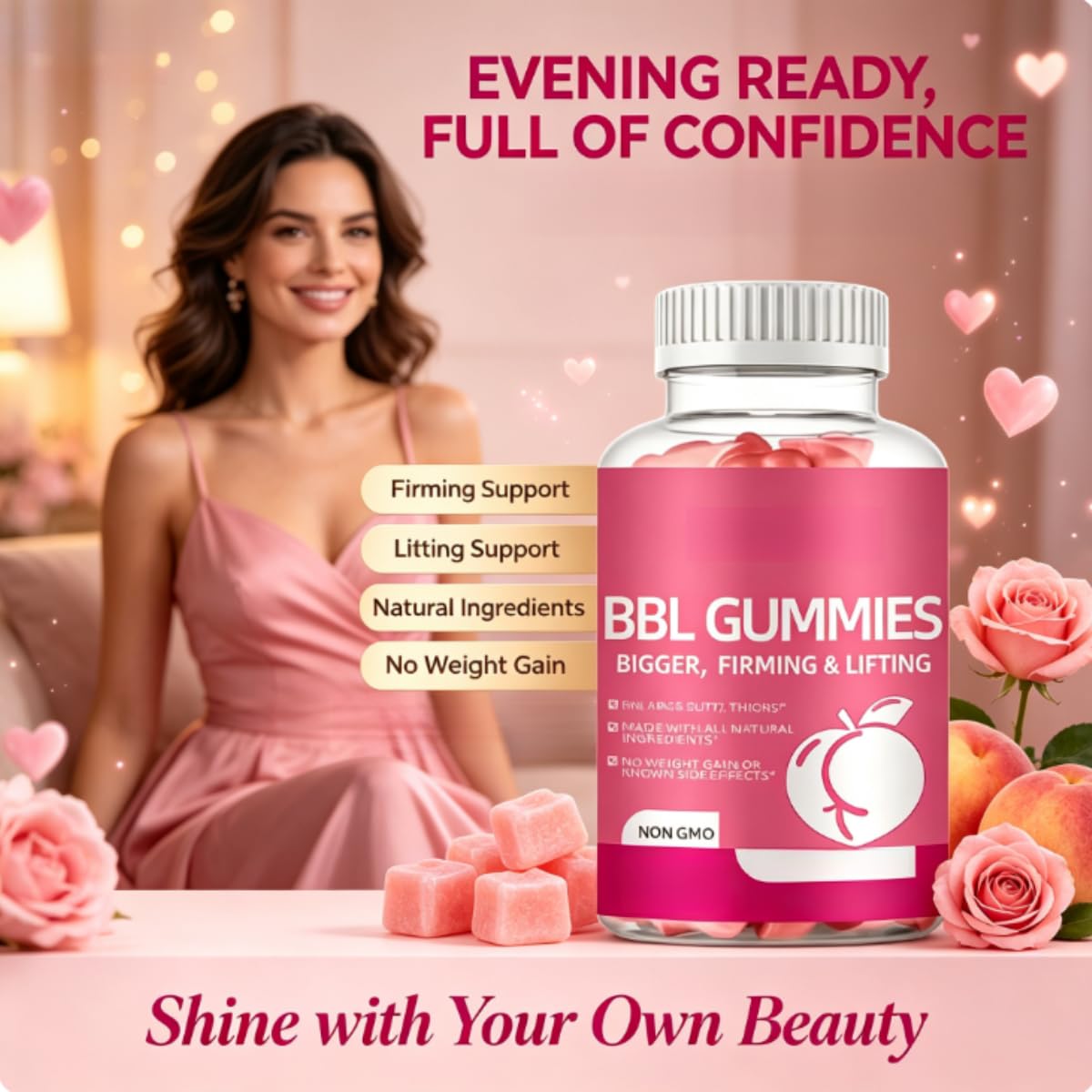 BBL Gummies - Cura la pelle e mantenere un corpo pieno e tonico