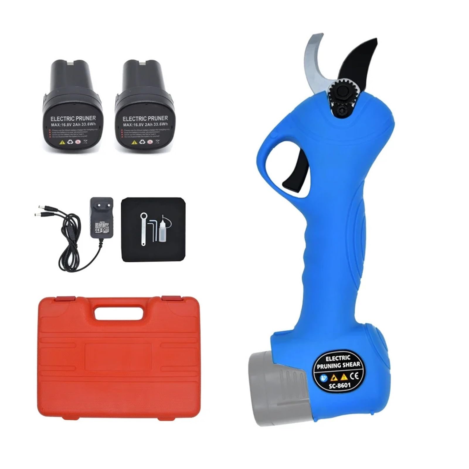 Cisaille électrique sans fil pour branches d'arbres et entretien de bonsaï SC-8601