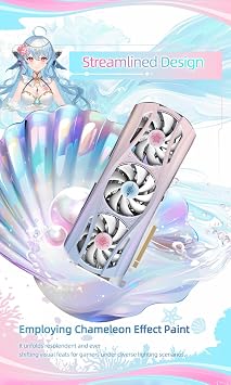Yeston Sakura Atlantis Radeon RX 9070 16G GDDR6 256bit 4nm Video Cards Desktop Computer PC Graphics Card