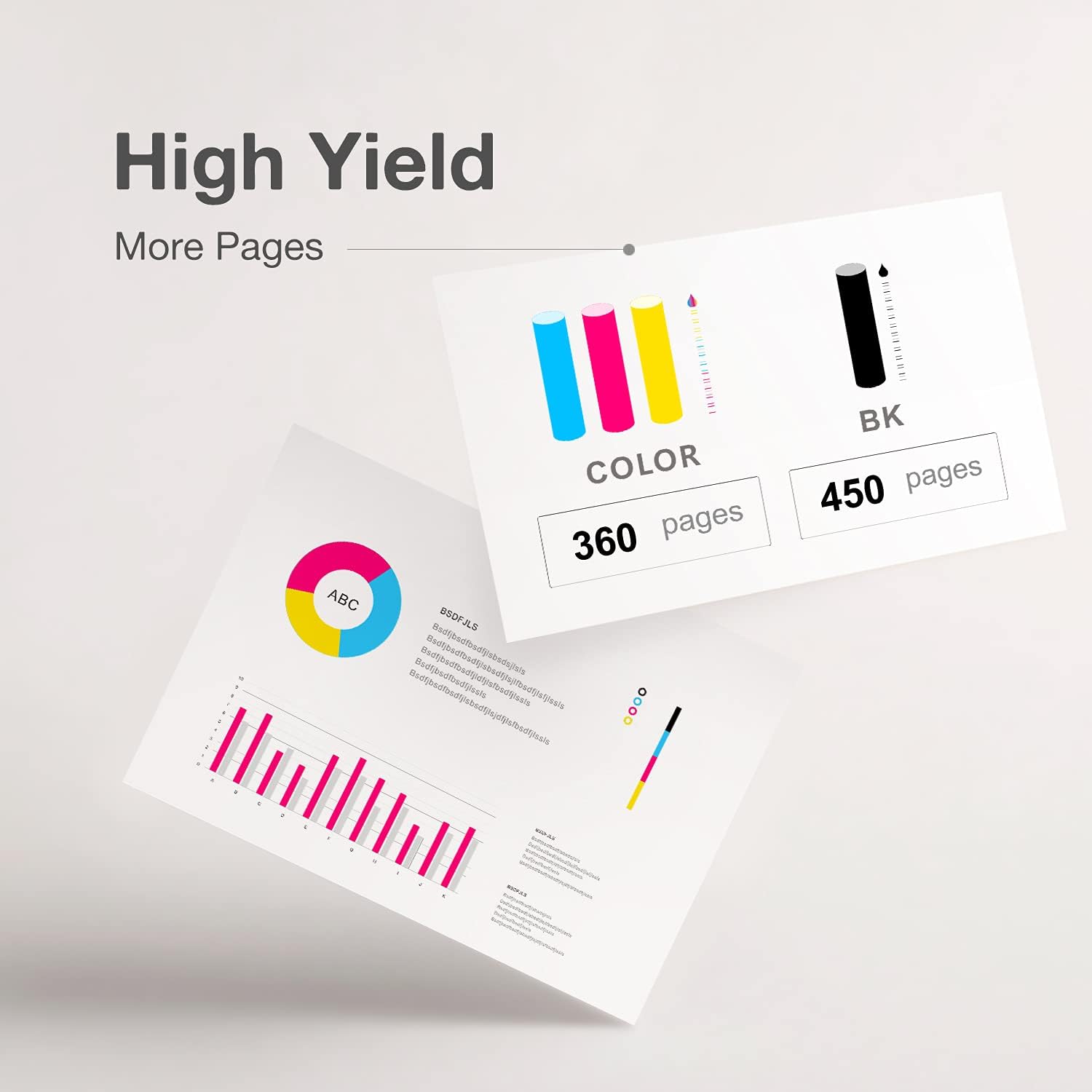 Amаzіng 🔥 LEMERO Remanufactured Ink Cartridge Replacement for HP 65 65XL Work with DeskJet 3755 3752 2622 3720 3722 Envy 5055 5010 5020 (Black Tri-Color, 2 Pack)