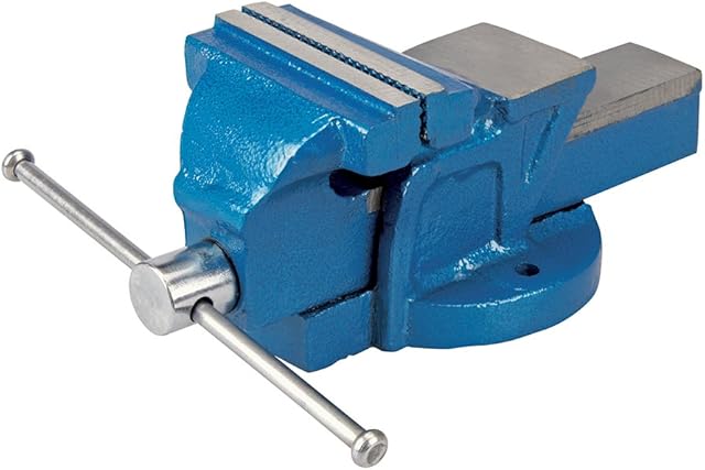 Silverline 633792 Engineers Workshop Vice 100 mm (4") Jaw Capacity 120 mm / 4.5 kg