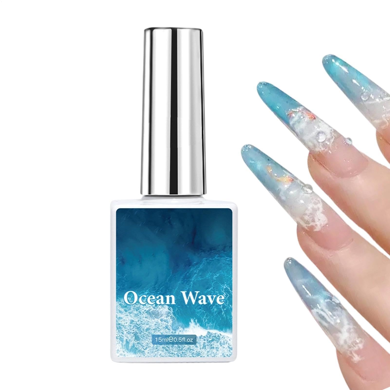 Gel de color de uñas con efecto degradado para manicura en casa 8