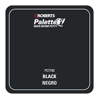 Roberts Palette Quick-Repair Putty for Wood, Laminate & Vinyl - Black
