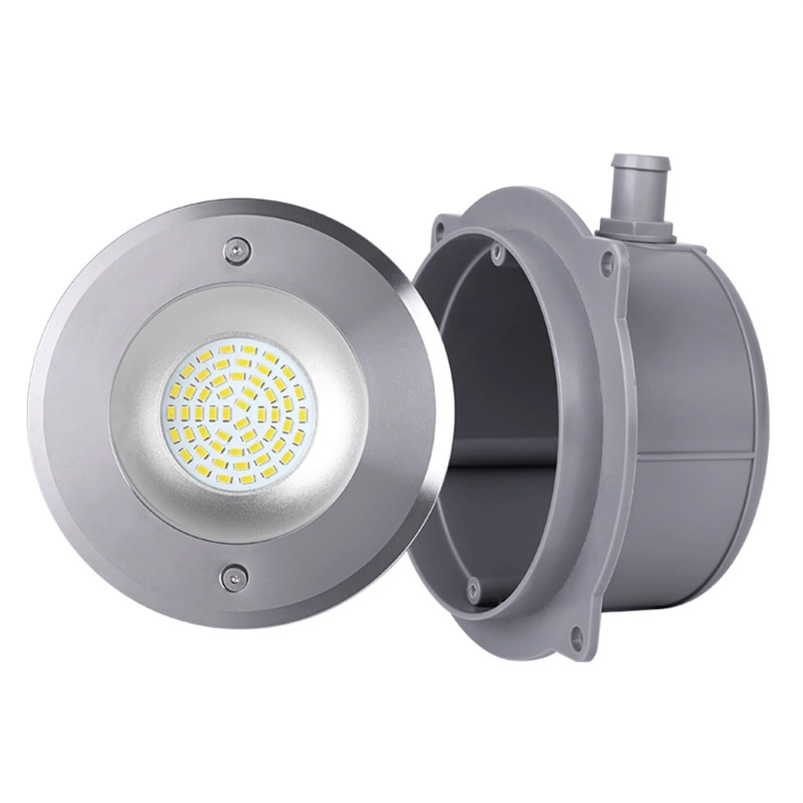 DIGNIFE Pool Lights, Underwater Lights LED Landscape Steel Structure Swimming Pool Lighting(Rosso)