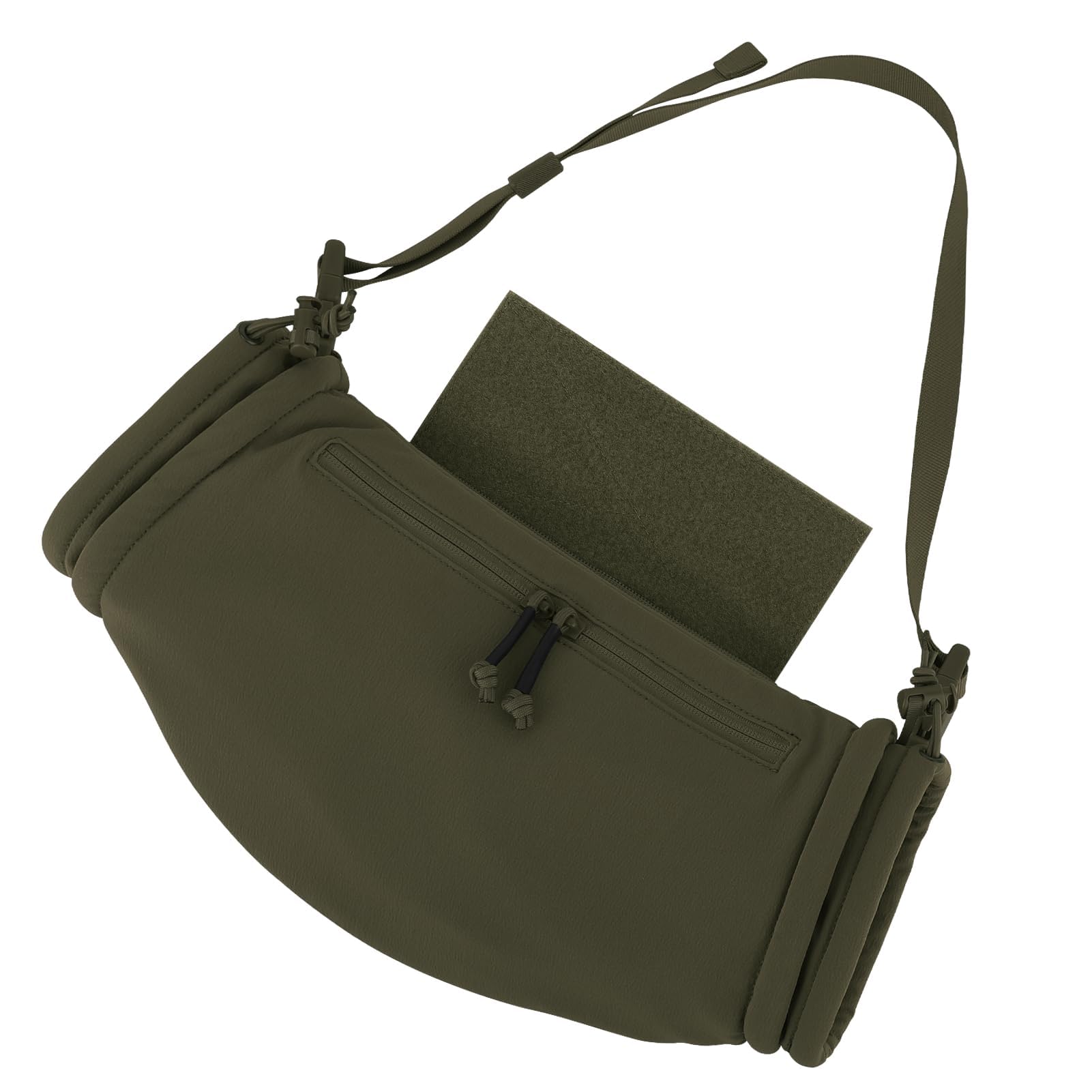 PETAC GEAR Tactical Hand Warmer, Portable Drop Hanger Waist Handwarmer Pouch for Hunting Golf Camping Fishing, Hiking, Football Winter Outdoor Field Survival (Ranger Green)