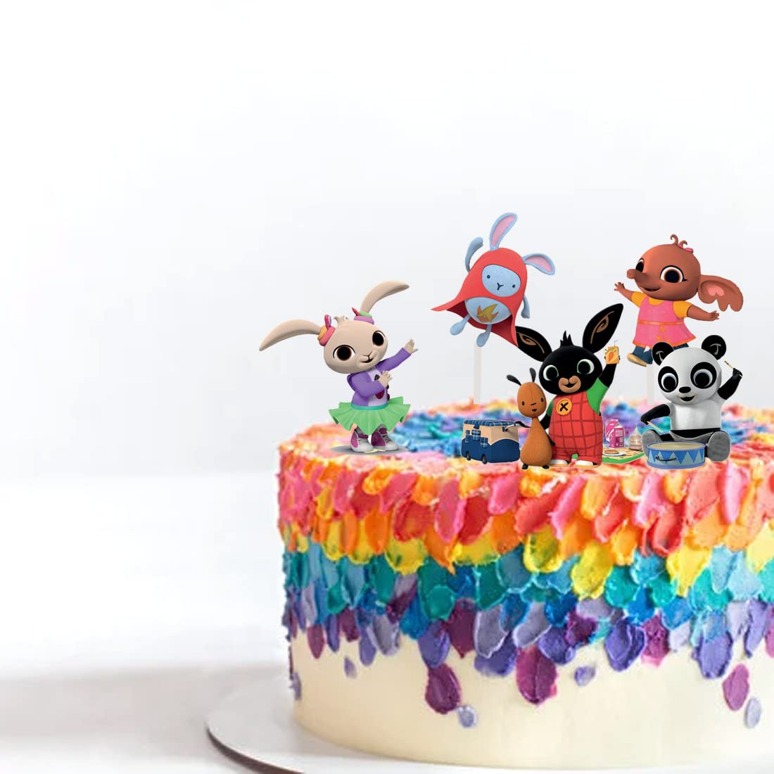 Dekora Figura Alimentare Figura Torta Prima Comunione Bambina Con Cagnolino - Resina Alimentare 11,5 Cm - Dekora Ricordo Comunione Resina - 11