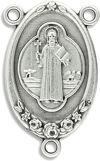 XL St Benedict Medal Oval Center Piece - 1 3/4"