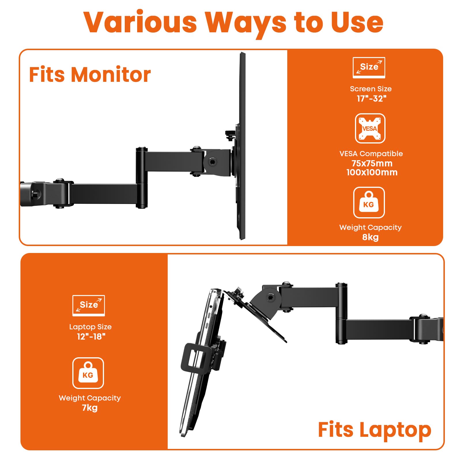 CTA Digital Multi-Flex Vehicle Mount for Laptops