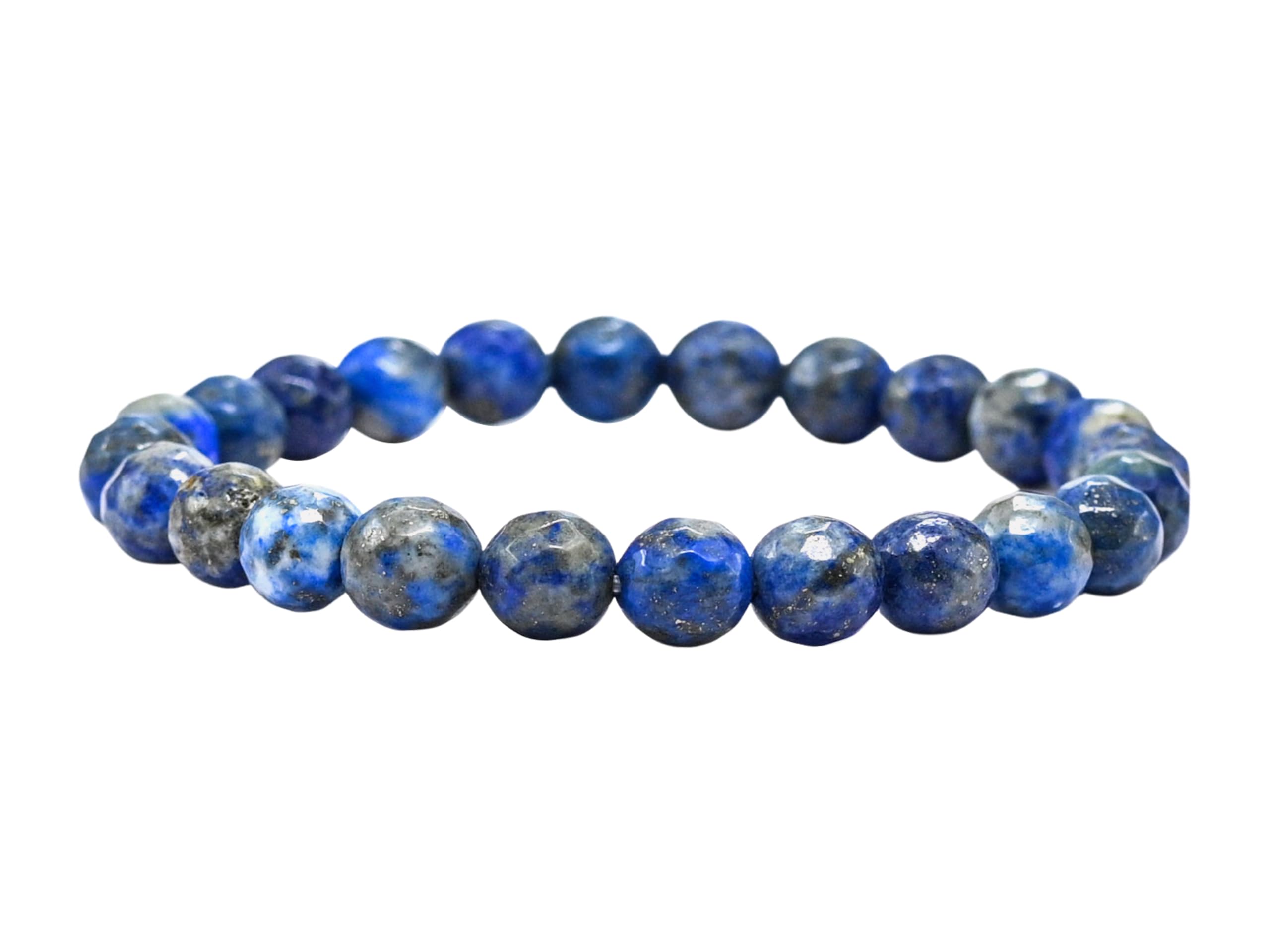 Lapis Lazuli Bracelet for Women Men with Healing Crystal and Reiki Stone - Beautiful Gemstone Faceted Beaded Bracelet for Balance, Harmony & Positive Energy (B0CTKS87YN) Amazon Price History, Amazon Price Tracker