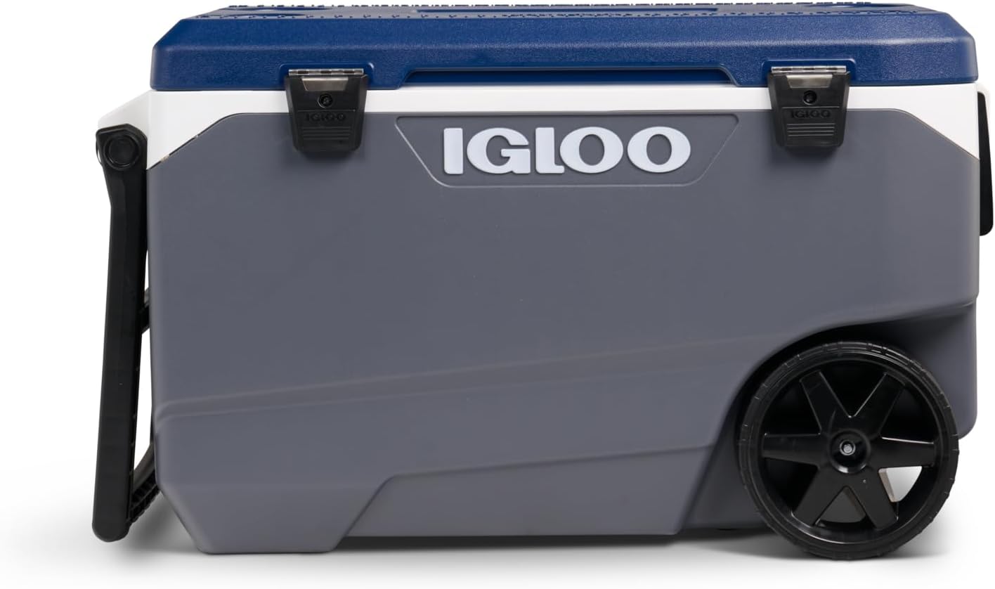 Igloo Coolers Maxcold Series, Insulated Portable Cooler, Hard Coolers, Leak-Proof Ice Chest, 5 Day Ice Retention