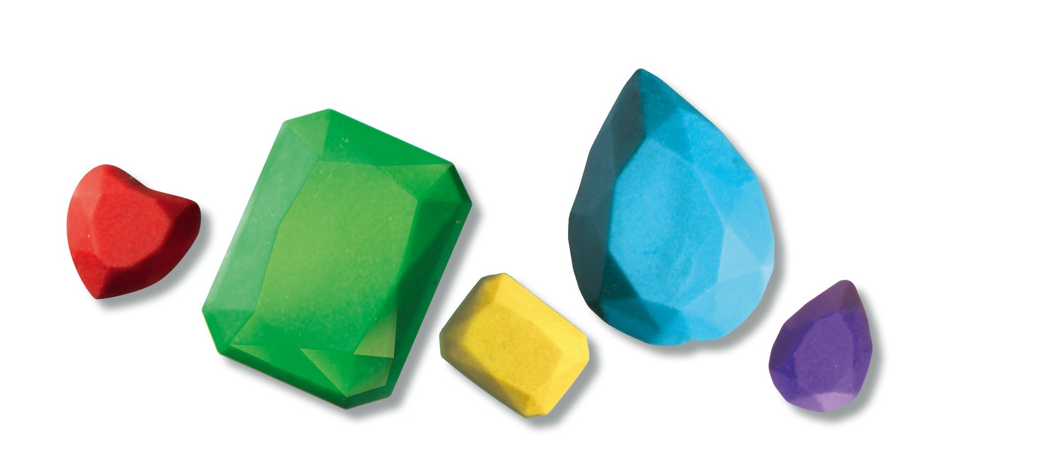Moule en silicone pour FIMO boutons géométriques : Chez