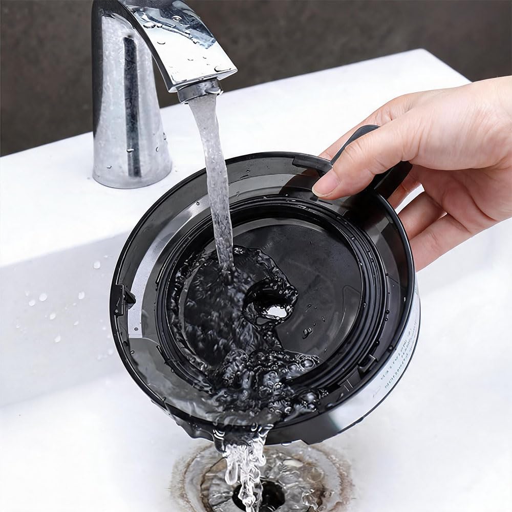 TOP-MAX Couvercle extérieur compatible avec la machine à crème glacée Ninja Creami NC300 NC301 Series sans lame, réutilisable, passe au lave-vaisselle