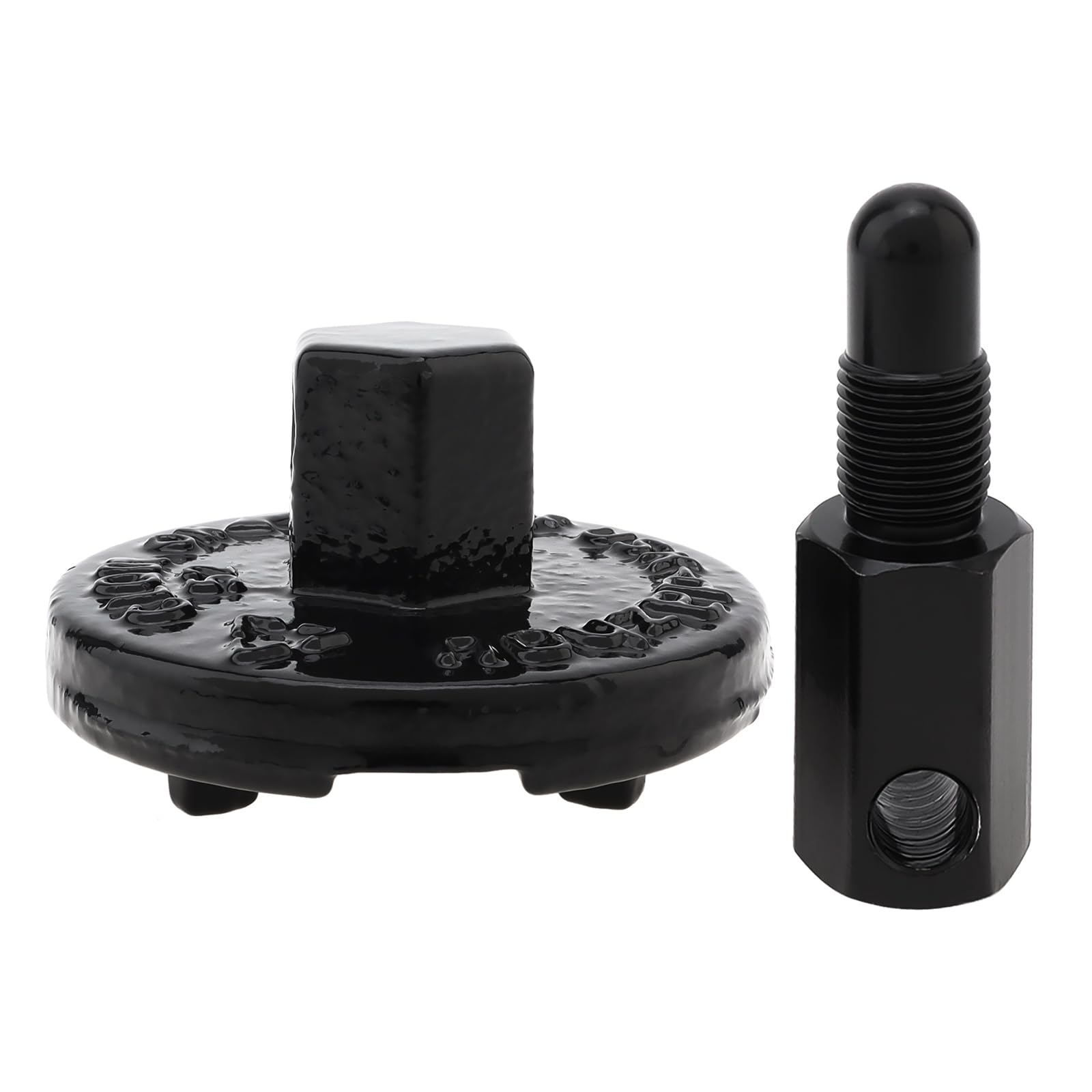 Windance 14mm Piston Stop Chainsaw Clutch Flywheel Removal Tools Fit for Husqvarna Stihl Echo 2 Cycle, Clutch Expander Dismount Tools (Black)