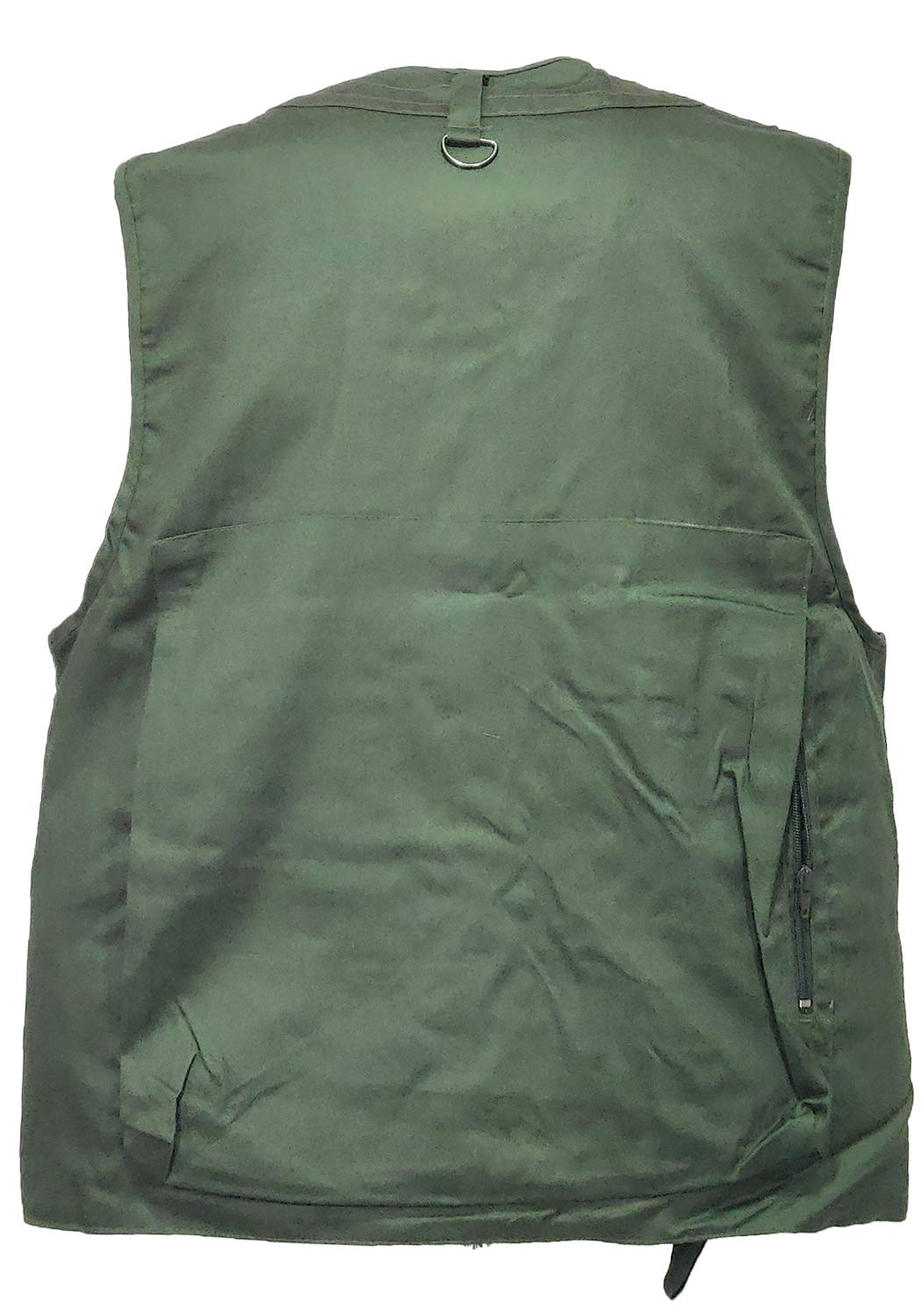 Gilet safari multitasche caccia pesca uomo tasche verde blu nero mimetico