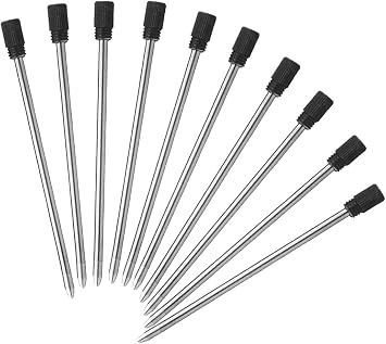 2.75 Ballpoint Pen Refills, Black, Medium Point, 10 Pack