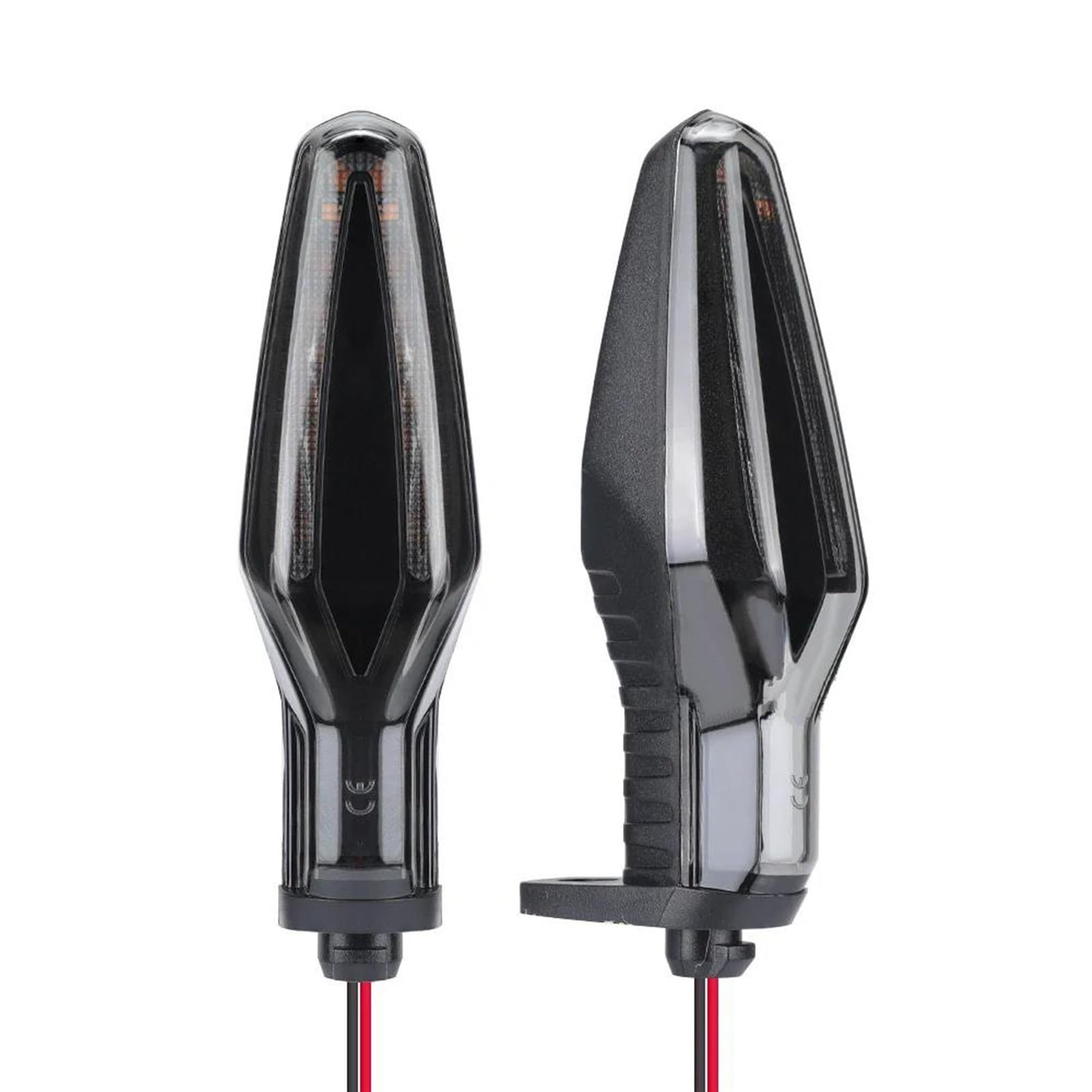 Moto Indicatore Indicatori Indicatore Luminoso di Svolta per Moto Lampada Lampeggiante Impermeabile per B&MW S1000 RR G310GS G310R R Nove T Scrambler Puro Urbano Luci Stop(Fumo 4 Pezzi)