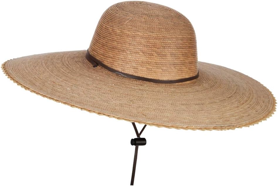Women's Palm Straw Extra Wide Brim Sun Hat