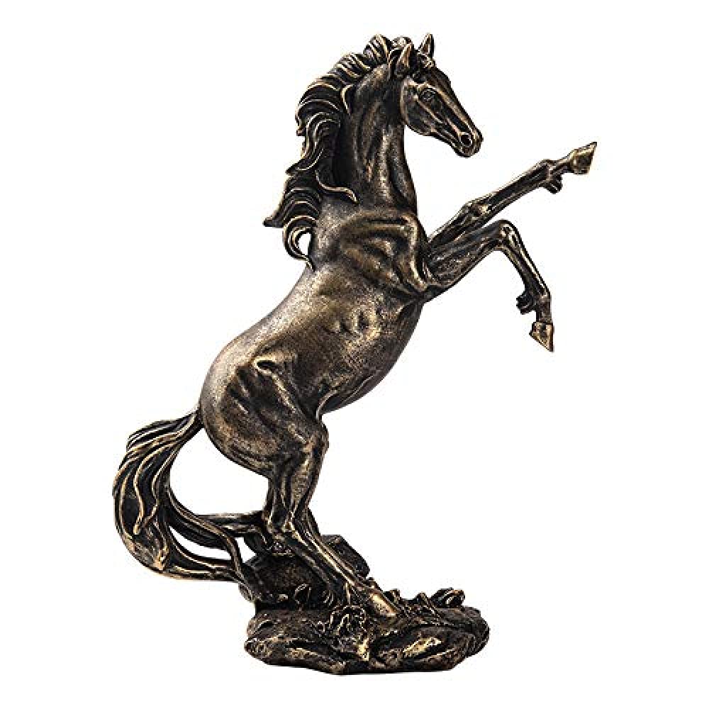 VHKJewE Modern Sculpture for Desk Decor, Home Living Room TV Decoration, Office Furnishings(Bronze)