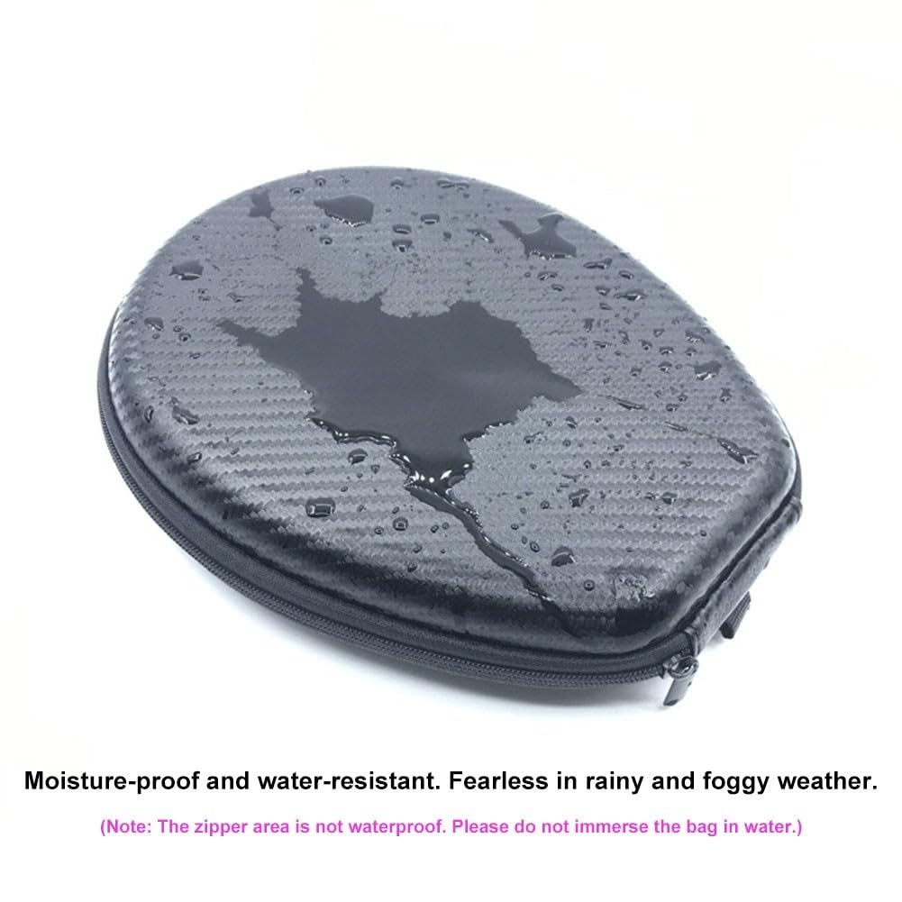 Custodia rigida per cuffie con archetto da collo in EVA, borsa impermeabile antiurto MDR-EX750BT/serie U/HBS, nera