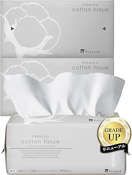 Amazon | クレンジングタオル コットン 100%【極厚100枚入×3個】【世界