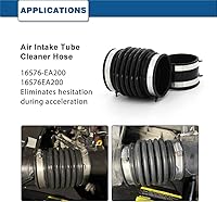 Vista 3 de Manguera de admisión de aire Nissan - Compatible con Frontier 2005-2017, Pathfinder 2005-2012, Xterra 2005-2015 - 4.0L - Reemplaza #696-009