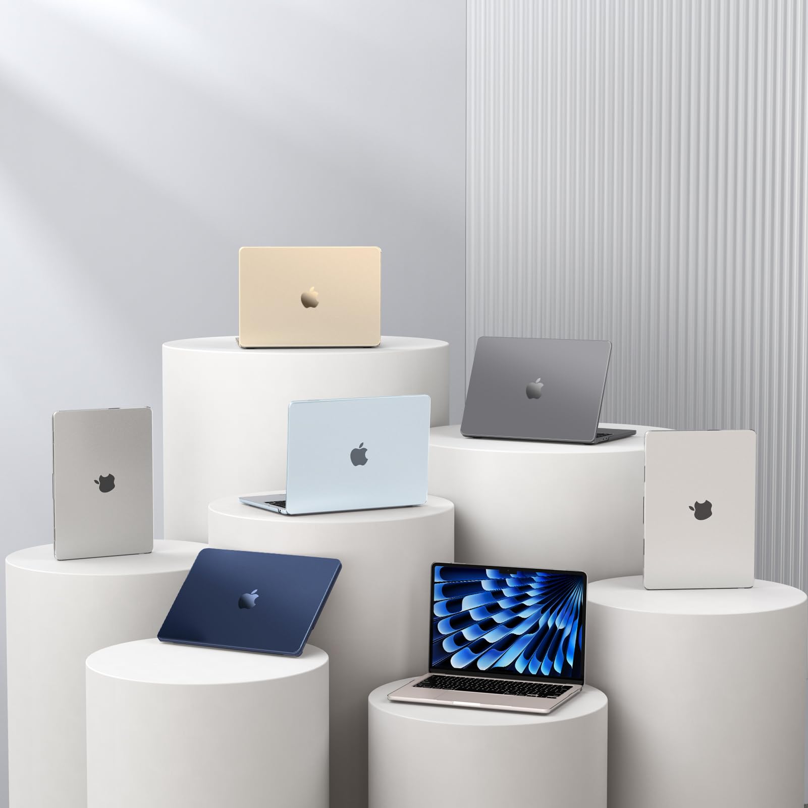 Amazon.com: Fintie Hard Shell Case for MacBook Air 13 Inch, Frost