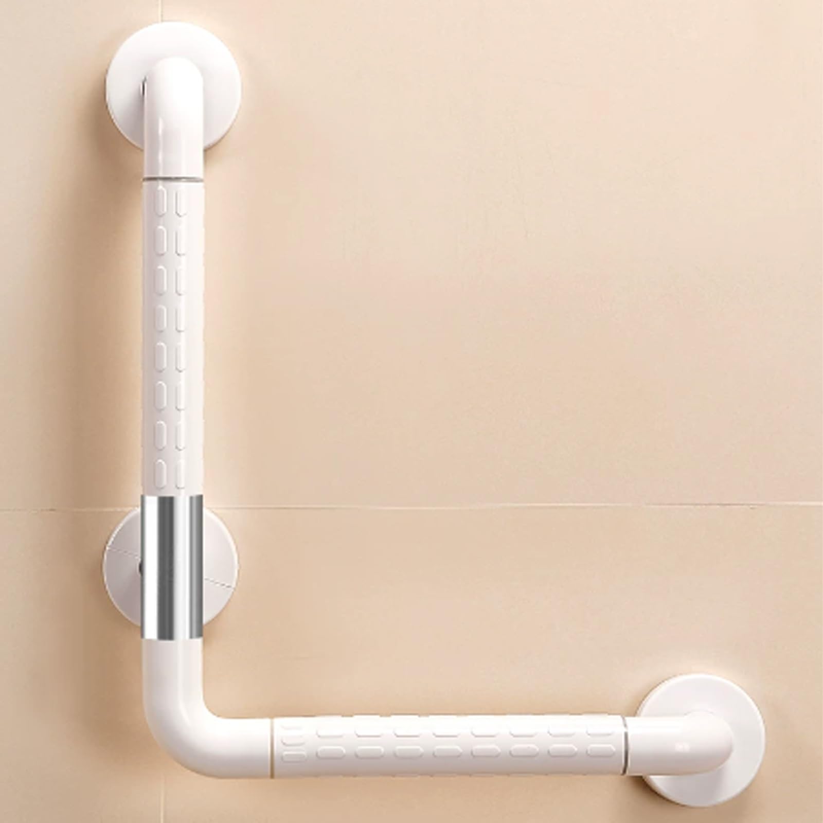 Barra De Apoyo para Ducha Y Bañera, Antideslizante Y Resistente; Barra De Seguridad para Personas Mayores Y con Discapacidad.(White,50 * 70cm)