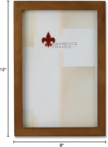 Vista 84 de Lawrence Frames Marco de fotos de madera de nogal, colección de galería, nogal claro, 2.5 x 3.5 pulgadas