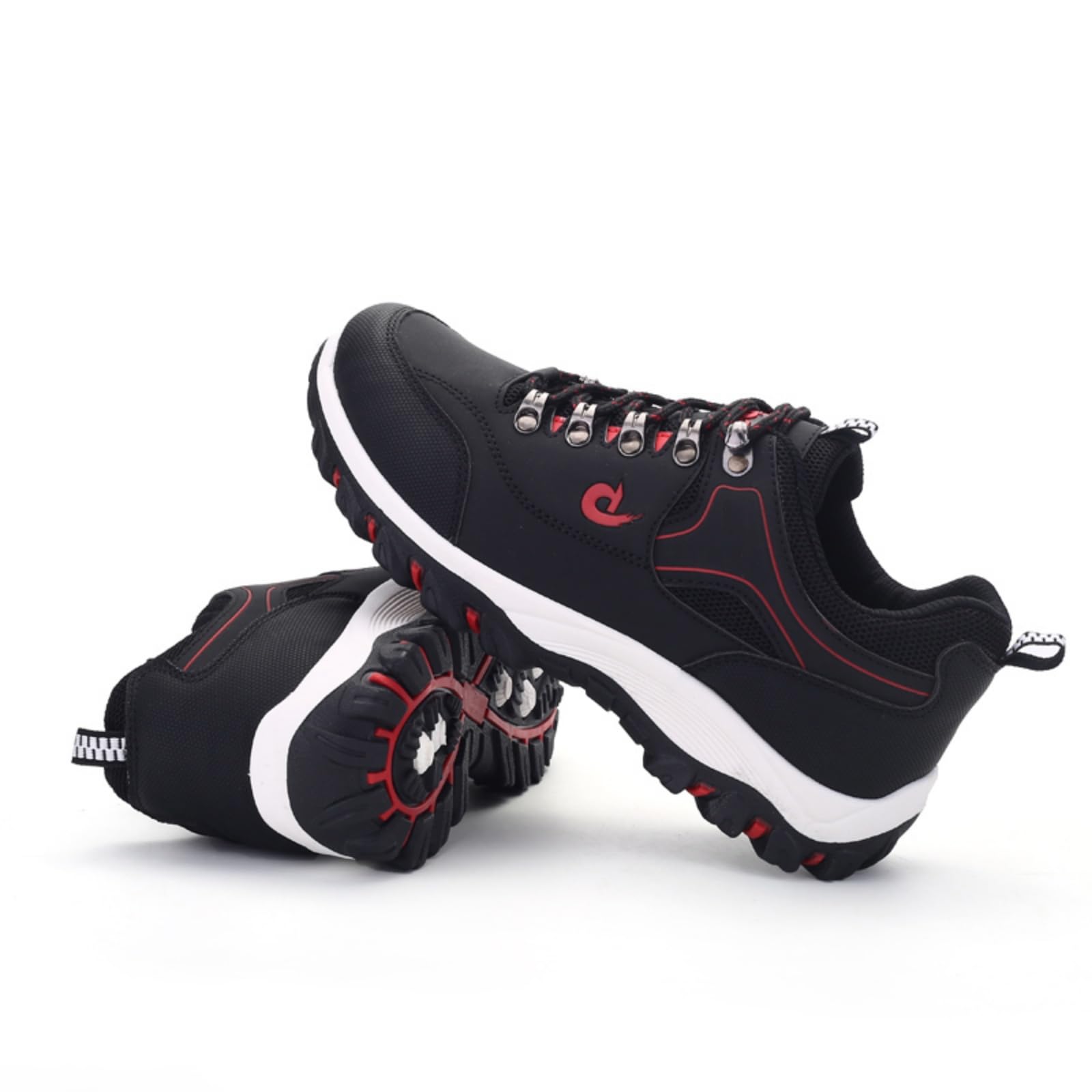 Męskie niskie buty trekkingowe wodoodporne skórzane buty chodzenia