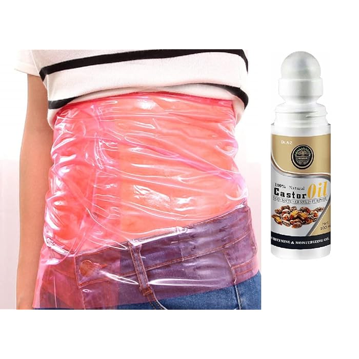 Buy Castor Oil Pack Compress Kit, Anti Cellulite Stretchmarks For