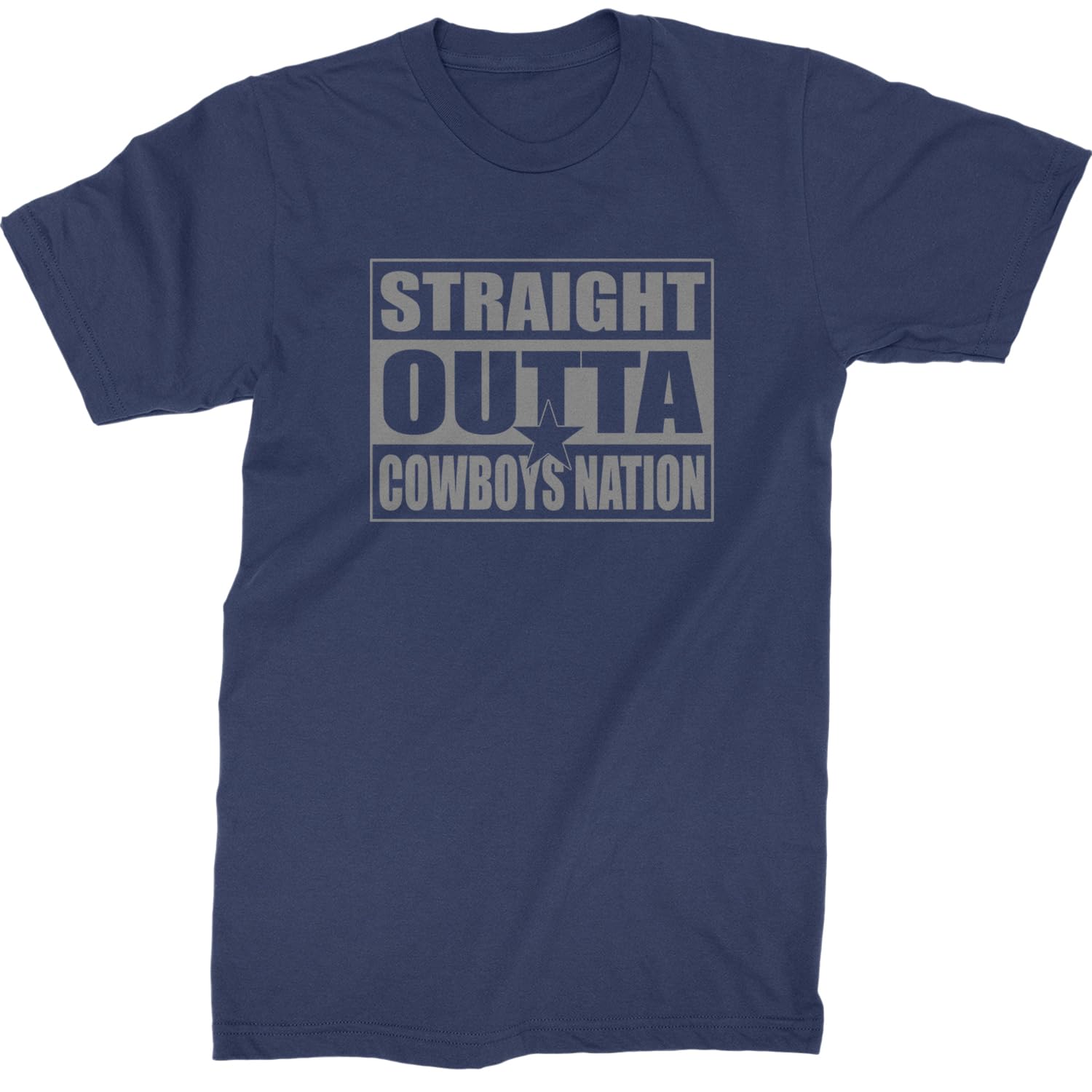 Expression TeesStraight Outta Cowboys Nation Mens T-Shirt