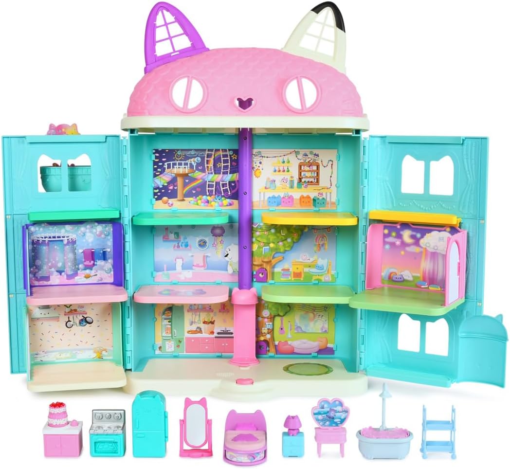 パワーパフガールズ　すてきいっぱいハウス　コレクションフィギュアセット 元箱付き パワーパフガールズ すてきいっぱいハウス コレクション