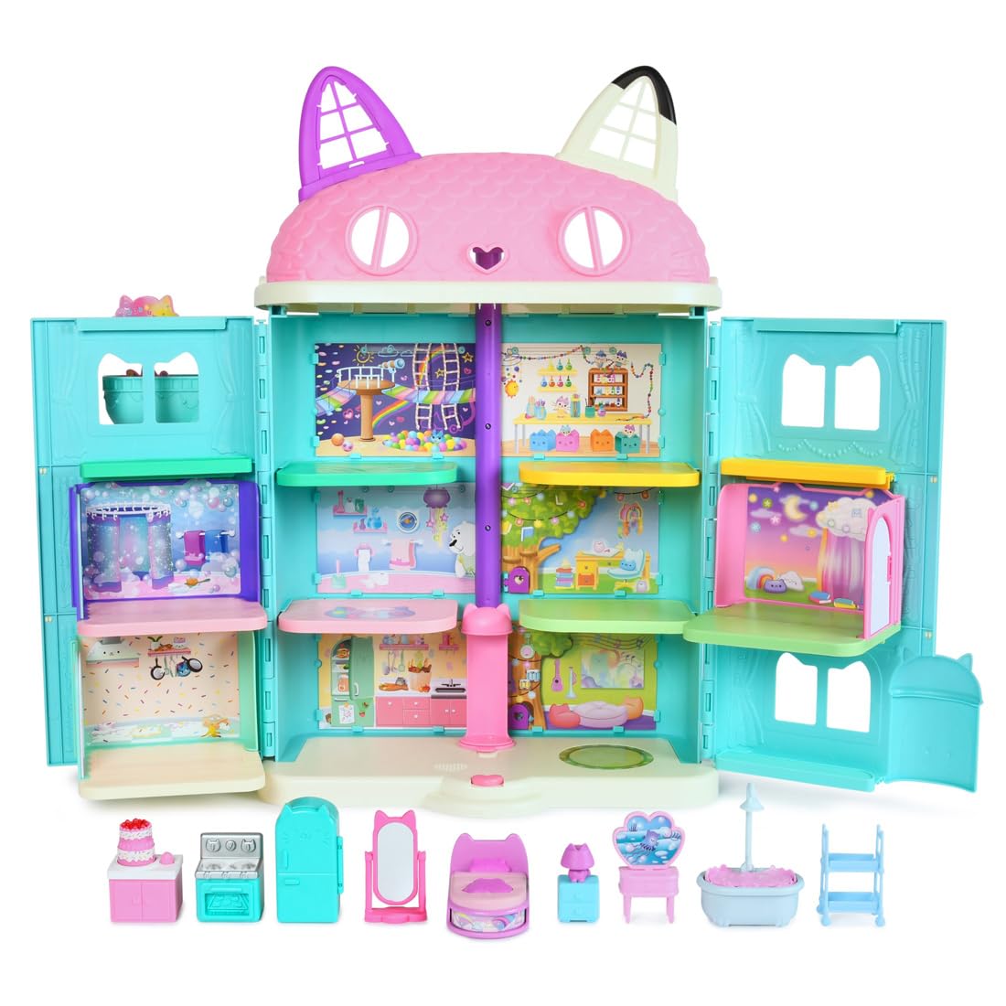 Amazon | タカラトミー(TAKARA TOMY) ギャビーのドールハウス 大きな