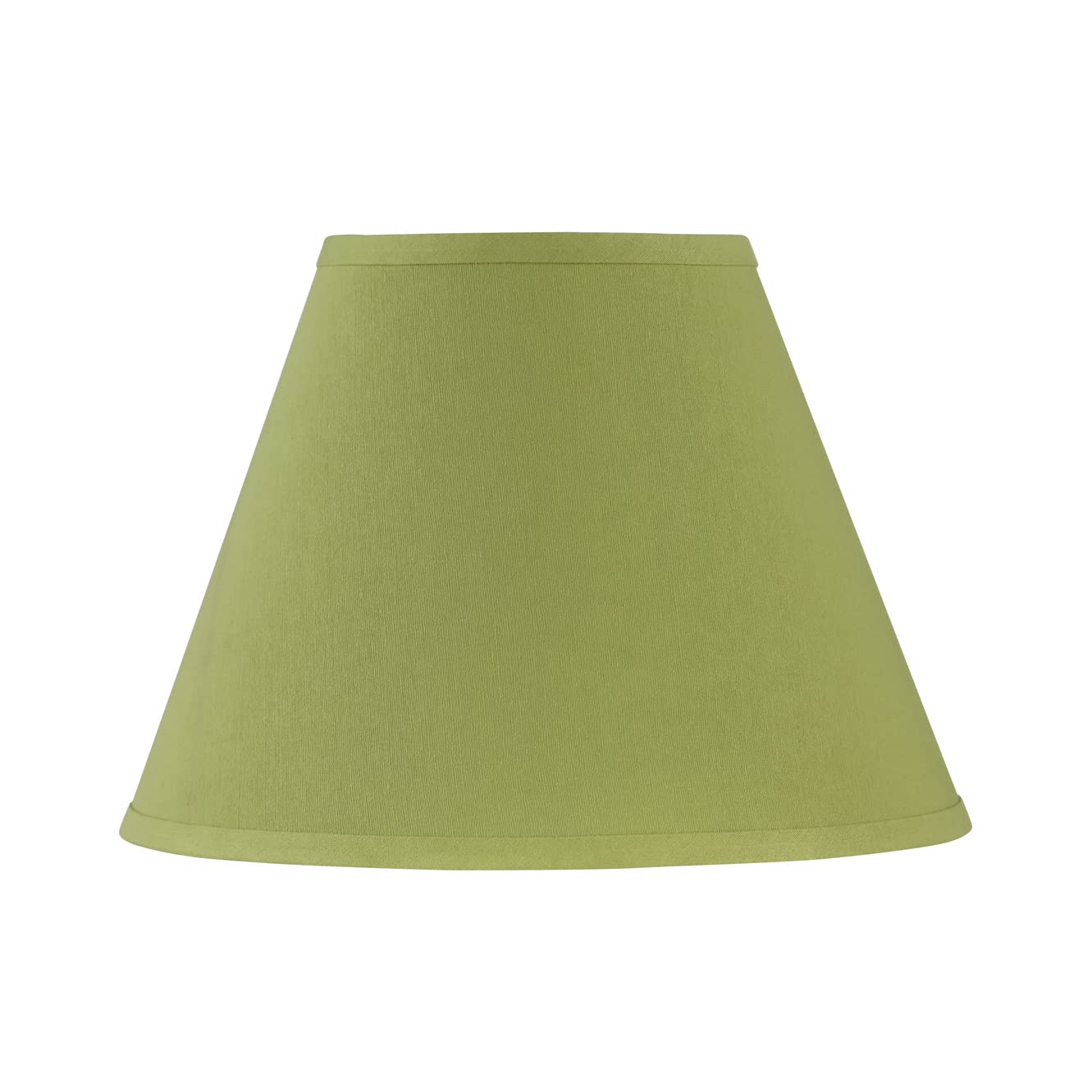 Aspen Creative 32640, Hardback Lime Green Spider Shade, 6" Top x 12" Bottom x 9" Slant