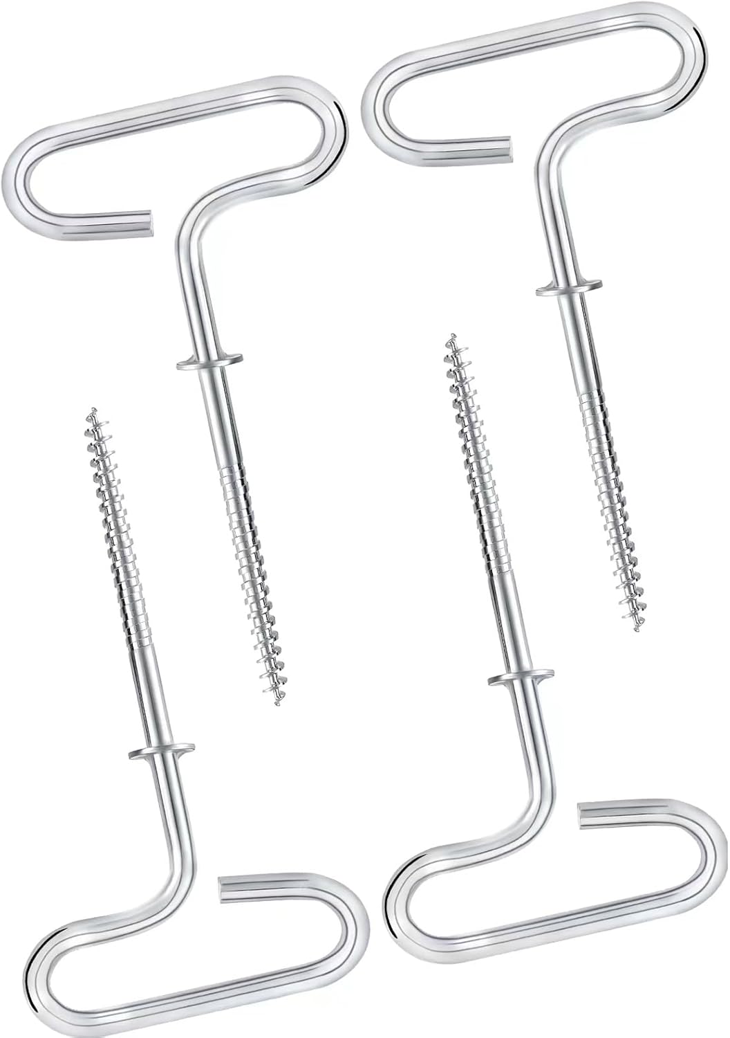 MUMUBOAT Ice Anchor Tool, 4pcs Ice Shanty Anchors, Ice