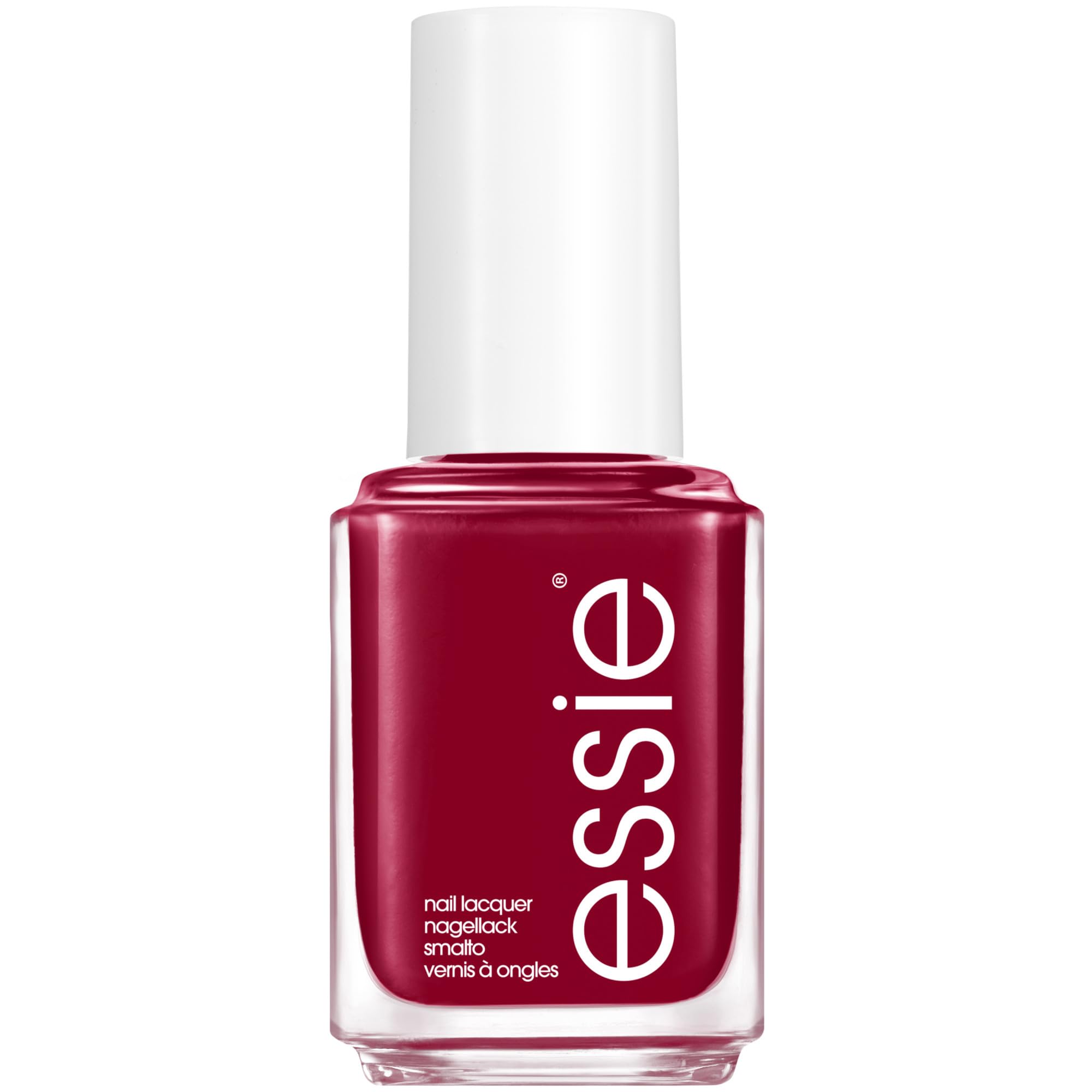 essie Salon-Quality Nail Polish 8-Free Vegan Burgundy Red Nailed It 0 46 fl oz