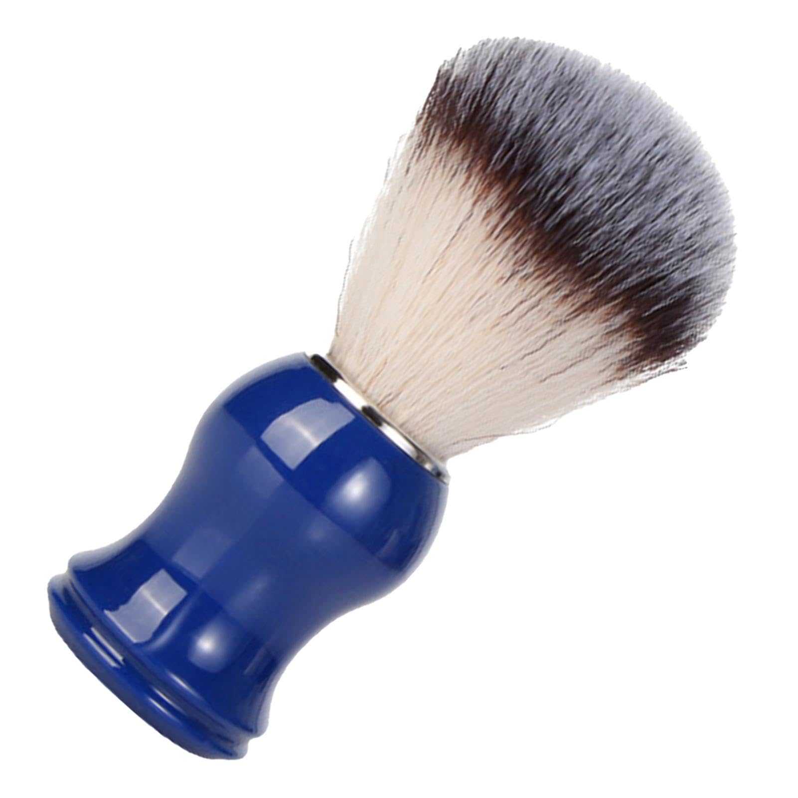 Pennello Per Crema Da Barba Manico Ergonomico Setole Morbide Per Crema E | Pennello Da Rasatura Per Uomo Barbuto Portatile Festa Del Papà Compleanno San Uomini Barbuti